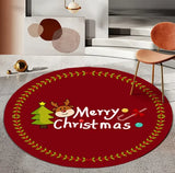CosyLuxe | Kerstboom Tapijt | Rond & Antislip | 40–120 cm | Wasbare Flanellen Ondergrond voor Boom, Woonkamer & Decoratie