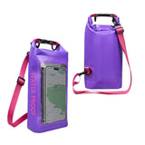 AquaVault Waterdichte Dry Bag 2L | Met Touchscreen-venster | Outdoor Tas voor Kajak, Trekking & Watersport