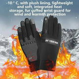 ThermaGlide USB Verwarmde Handschoenen | Waterdicht & Touchscreen-compatibel | Winterhandwarmers voor Skiën, Motor & Buitenactiviteiten
