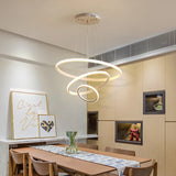 Designer LED hanglamp kroonluchter – moderne 3D ringvorm