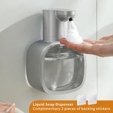 Automatische Zeepdispenser Foamello | Wandmontage | 500 ml | Oplaadbaar & contactloos | Sensorgestuurde schuimfunctie