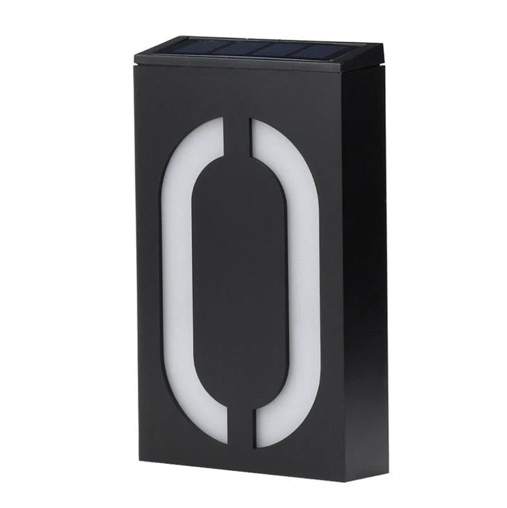 Verlichte Huisnummer met Zonne-energie - SolarSign