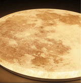 MoonAura Maan LED Lamp | Dimbaar | Ø26-40 cm | Kleurwissel met Afstandsbediening | Geschikt voor Slaapkamer, Hal & Badkamer | Moderne Minimalistische Stijl | Energiezuinig | Eenvoudige Installatie