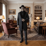 DREADSKULL – Realistische skelettenmasker met hoed voor de ultieme Halloween-transformatie
