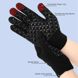 Verwarmbare Handschoenen FROSTIQ | USB-opladen | Touchscreen & Anti-slip | Winter Thermo-handschoenen voor Buiten & Fietsen