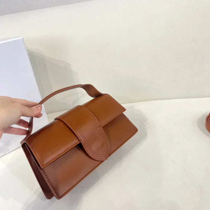 Luxeva Dames PU Leren Handtas Trendy Crossbody Schoudertas Organizer | Damestas | Luxe Handtas Hoogwaardige PU Leer Mode & Fashion