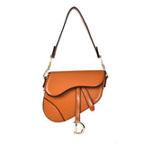 Sandsberg - luxe dames schoudertas - exclusieve PU - leren zadeltas