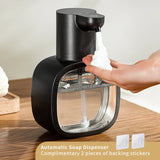 Automatische Zeepdispenser Foamello | Wandmontage | 500 ml | Oplaadbaar & contactloos | Sensorgestuurde schuimfunctie