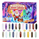 Kristallen Adventskalender 2024 voor Kerst 24 Dagen Aftellen