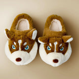 Schattige Husky Dames Huisschoenen – Novi