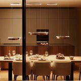 Moderne LED-hanglamp in ringvorm – elegante ronde plafondlamp