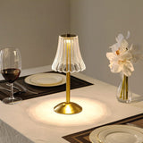 Gouden Kristallen Tafellamp - Aurora Luxe