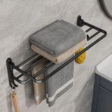 TowelLux - Stijlvolle Aluminium Handdoekhouder
