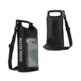 AquaVault Waterdichte Dry Bag 2L | Met Touchscreen-venster | Outdoor Tas voor Kajak, Trekking & Watersport