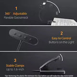 Leeslamp FlexiRead | Oplaadbaar via USB | 3 Lichtkleuren & Dimbaar | Clip & Flexibele Arm