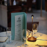 Oplaadbare Tafellamp Creatieve Eetkamer Touch Led Pina Pro Tafellamp Hotel Bar Koffie Bureau Lamp Decoratieve Bureau Lamp