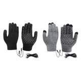Verwarmbare Handschoenen FROSTIQ | USB-opladen | Touchscreen & Anti-slip | Winter Thermo-handschoenen voor Buiten & Fietsen