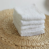 10 Stuks Witte Zachte Katoenen Gezicht Handdoek Hotel