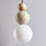Moderne hanglamp met bolvormige details