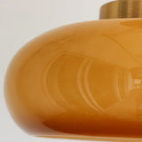 Elegante Hanglamp met Glazen Kappen