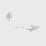 Serge Mouille Eén-Arms Wandlamp – Iconisch Ontwerp uit de Jaren '50 met Verstelbare Arm