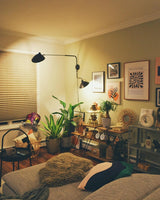 Serge Mouille Eén-Arms Wandlamp – Iconisch Ontwerp uit de Jaren '50 met Verstelbare Arm