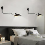 Serge Mouille Eén-Arms Wandlamp – Iconisch Ontwerp uit de Jaren '50 met Verstelbare Arm