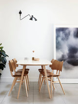 Serge Mouille Eén-Arms Wandlamp – Iconisch Ontwerp uit de Jaren '50 met Verstelbare Arm