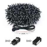 LuminaraX | LED Lichtenketting Buiten 24V | 8 Verlichtingsmodi | Waterdicht IP65 | 10–100 m | Voor Tuin, Huis & Kerstdecoratie