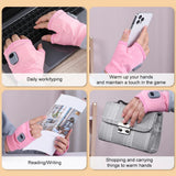 ThermoGrip Verwarmde Handschoenen | 360° Rondom Warmte | Oplaadbaar & Winddicht | Touchscreen-functie