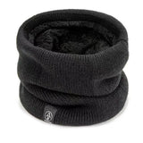 ThermoKnit Pro | Warme gebreide sjaal met fleecevoering | Winddicht & Ademend | Verstelbare multifunctionele nekbescherming voor dames & heren