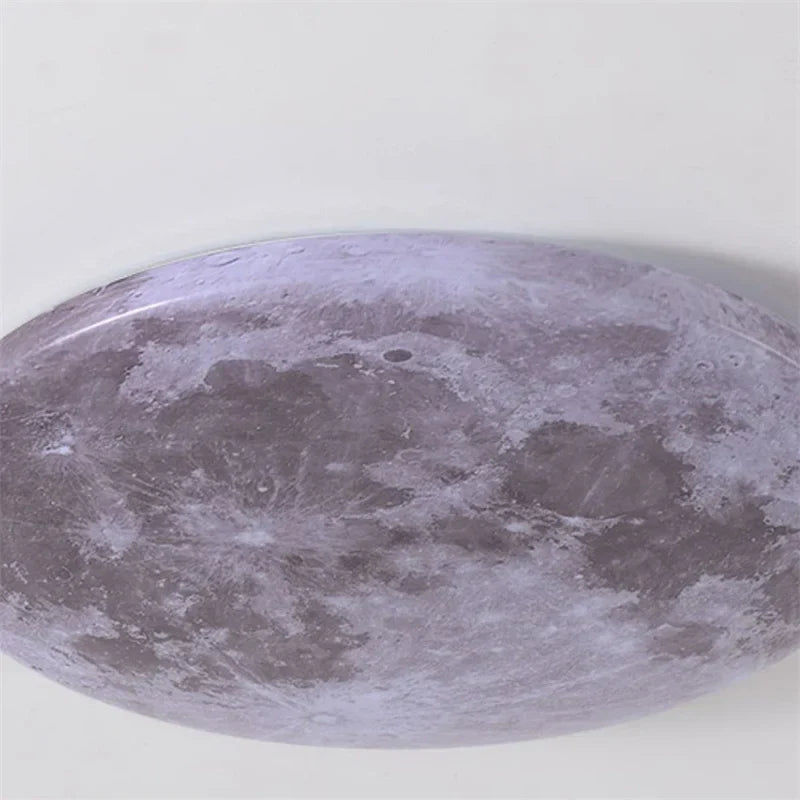 MoonAura Maan LED Lamp | Dimbaar | Ø26-40 cm | Kleurwissel met Afstandsbediening | Geschikt voor Slaapkamer, Hal & Badkamer | Moderne Minimalistische Stijl | Energiezuinig | Eenvoudige Installatie