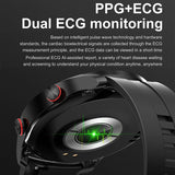 CARDIOTRON – Premium heren-smartwatch met ECG+PPG & belfunctie