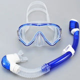 AquaJuni Kinder Duikmasker met Snorkel | Antivolg & Levensveilig | Gehard Glas & Silicoon | Voor Jongens & Meisjes 7–15 Jaar