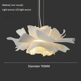 Hanglamp in de vorm van een lotusbloem – Decoratieve plafondlamp met gelaagde kap