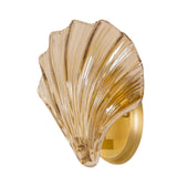 Schelp Wandlamp – Elegante Koper & Glas Wandlamp geïnspireerd op de Kust