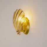 Schelp Wandlamp – Elegante Koper & Glas Wandlamp geïnspireerd op de Kust