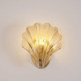 Schelp Wandlamp – Elegante Koper & Glas Wandlamp geïnspireerd op de Kust