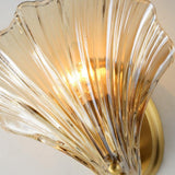 Schelp Wandlamp – Elegante Koper & Glas Wandlamp geïnspireerd op de Kust