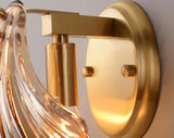 Schelp Wandlamp – Elegante Koper & Glas Wandlamp geïnspireerd op de Kust