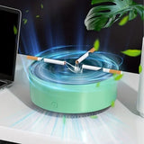 AeroScent Pro | Rookverwijderingsluchtzuiveraar met Geavanceerde Filtratie en LED Simulator