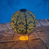 Zonnebol Lantaarn – Marrakesh-geïnspireerd Buiten Zonne Licht