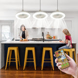 Plafondventilator met Licht, Schroef in Elke Lampfitting, met Afstandsbediening