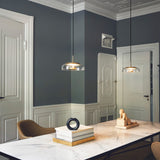 Solara Hanglamp – Elegante Messing & Glas LED Hanglamp
