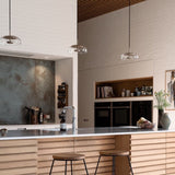 Solara Hanglamp – Elegante Messing & Glas LED Hanglamp