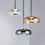 Solara Hanglamp – Elegante Messing & Glas LED Hanglamp