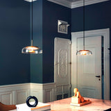 Solara Hanglamp – Elegante Messing & Glas LED Hanglamp