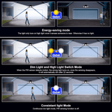 SUNDEFENSE – Zonne-energie Veiligheidslicht met Bewegingssensor & Afstandsbediening