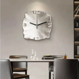 StoneAura – Moderne Designer Zandsteen Wandklok