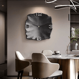 StoneAura – Moderne Designer Zandsteen Wandklok
